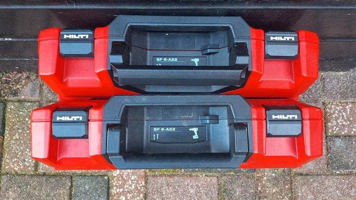 2x Hilti koffer SF 6-A22, Doe-het-zelf en Verbouw, Gereedschap | Machine-onderdelen en Toebehoren, Gebruikt, Ophalen of Verzenden