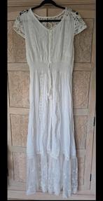 Witte Ibiza jurk Milanta Fashion - Maat L, Milanta Fashion, Wit, Maat 42/44 (L), Ophalen of Verzenden