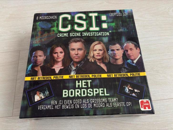 CSI: Crime Scene Investigation Bordspel, Hobby en Vrije tijd, Gezelschapsspellen | Bordspellen, Gebruikt, Ophalen of Verzenden