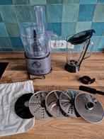 Keukenmachine inclusief snijblad en blender, Vaatwasserbestendig, 1 tot 2 liter, Zo goed als nieuw, 3 snelheden of meer