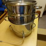 NATURSAFT Sapketel, Huis en Inrichting, Keuken | Potten en Pannen, Ophalen, Zo goed als nieuw, Rvs, Overige typen