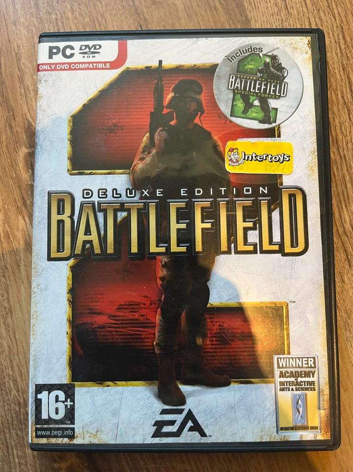 Battlefield Deluxe Edition PC - Compleet!, Spelcomputers en Games, Games | Pc, Gebruikt, Shooter, 3 spelers of meer, Vanaf 16 jaar