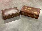 Vintage Koffers - Set van 2, Overige materialen, Gebruikt, 45 tot 55 cm, Ophalen