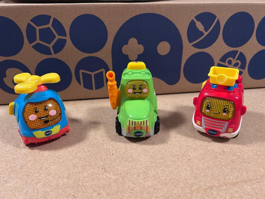 Vtech toet toet auto (brandweer, tractor, helikopter), Ophalen of Verzenden, Gebruikt, 2 tot 4 jaar