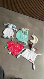 Schattige knuffeldoekjes voor baby – zacht en veilig, ., Ophalen of Verzenden, Zo goed als nieuw, .