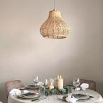 Rotan Hanglamp, Huis en Inrichting, Lampen | Hanglampen, Ophalen, Overige materialen, 50 tot 75 cm, Zo goed als nieuw