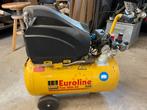 Euroline compressor 1,5 hp 230V, Minder dan 25 liter, Ophalen, 6 tot 10 bar, Minder dan 200 liter/min
