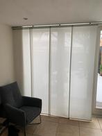 Ikea 4 sporen rails met off wite paneel gordijn, Ophalen, Gebruikt, 200 cm of meer
