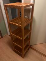 Houten Stellingkast met 5 Planken, ikea molger, Huis en Inrichting, Kasten | Stellingkasten, Ophalen, Zo goed als nieuw