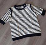 Gebreid streep shirt maat 40 Norah, Ophalen of Verzenden, Zo goed als nieuw, Maat 38/40 (M), Korte mouw