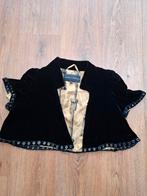 Jasje zijde fluweel Laundry Industry mt 1, Kleding | Dames, Zwart, Ophalen of Verzenden, Zo goed als nieuw, Korte mouw