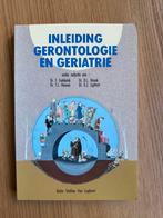 Inleiding gerontologie en geriatrie, Ophalen of Verzenden, Zo goed als nieuw