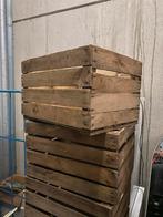 12 (Antieke) oude Houten Kratten, Doe-het-zelf en Verbouw, Kratten en Dozen, Ophalen, Gebruikt, 40 tot 60 cm, 50 tot 75 cm