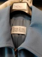 Grijsblauw mooie  wollen jasje maat 44 medium, Kleding | Dames, Ophalen of Verzenden