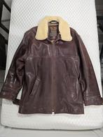 Vintage Pall Mall Gear up leren jas XL, i.g.s., Bruin, Maat 56/58 (XL), Pall Mall, Ophalen of Verzenden