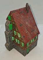 Spoor n huisje met steenen schoorsteen, Gebruikt, Gelijkstroom of Wisselstroom, Brug, Tunnel of Gebouw, Trix