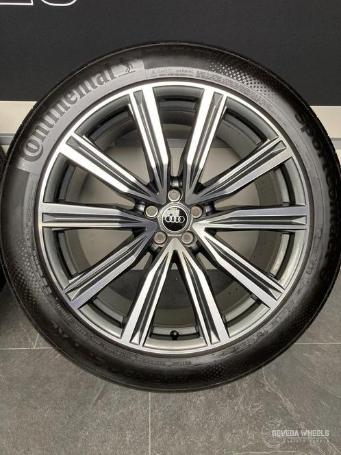 21” originele Audi Q8 SQ8 velgen + banden 5x112 4M8 601 025G, Auto-onderdelen, Banden en Velgen, Banden en Velgen, Zomerbanden