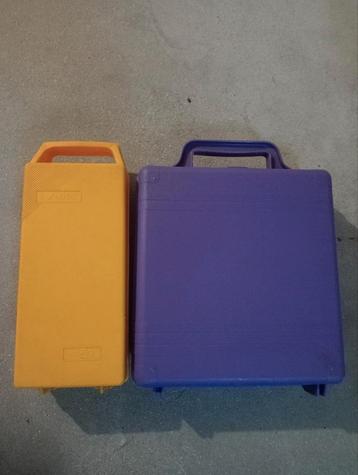 Cassettebandjes opbergdoos, opberg koffer. 10 & 20 stuks. beschikbaar voor biedingen