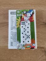 Scoreblok met dobbelstenen, Ophalen of Verzenden, Nieuw