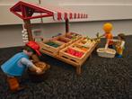6121 playmobil groentekraam, Ophalen of Verzenden, Zo goed als nieuw, Complete set