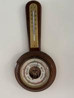Barometer met Thermometer - Vintage Stijl, Ophalen of Verzenden, Zo goed als nieuw, Binnenthermometer
