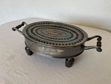 Oude Antieke Brander Comfoor Warmhouder Warmer Stoof Rechaud beschikbaar voor biedingen