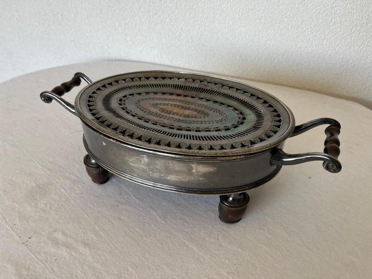 Oude Antieke Brander Comfoor Warmhouder Warmer Stoof Rechaud, Antiek en Kunst, Antiek | Woonaccessoires, Ophalen of Verzenden