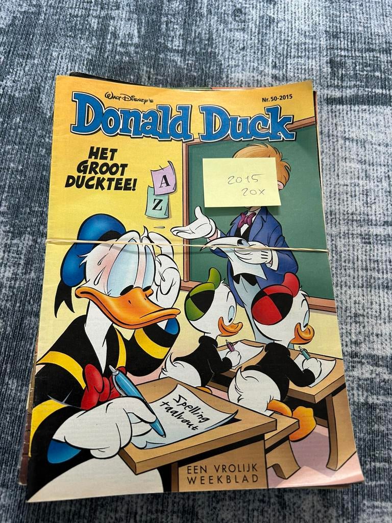 Donald duck weekbladen 2015 20x, Boeken, Strips | Comics, Meerdere comics, Ophalen of Verzenden, Gelezen, Europa