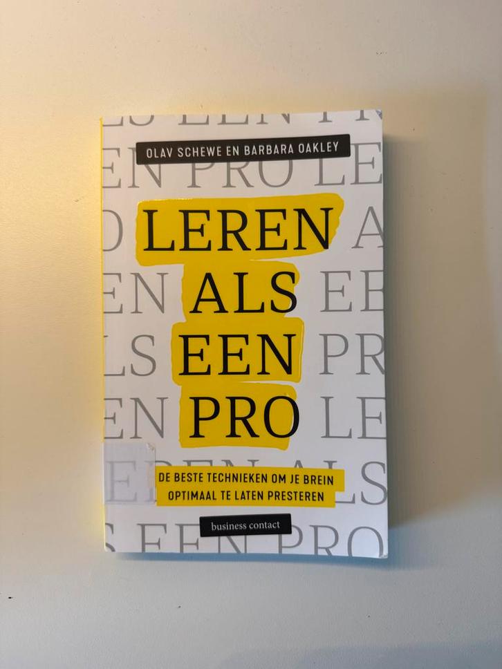 Barbara Oakley - Leren als een pro, Boeken, Economie, Management en Marketing, Zo goed als nieuw, Management, Ophalen of Verzenden