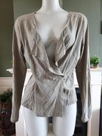 Sandwich mooie beige vest vestje L 42 44 Gratis verzenden, Verzenden, Beige, Maat 42/44 (L), Zo goed als nieuw