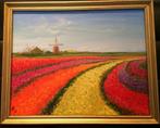 Tulpenveld Olieverf 40x50, Ophalen