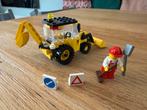 Vintage LEGO 6662 - Backhoe Graafmachine, Ophalen, Gebruikt, Complete set, Lego