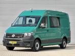 Volkswagen Crafter 35 2.0 TDI L2H2 DC Dubble cabine Highline, Auto's, Bestelauto's, Stof, Gebruikt, 4 cilinders, Volkswagen
