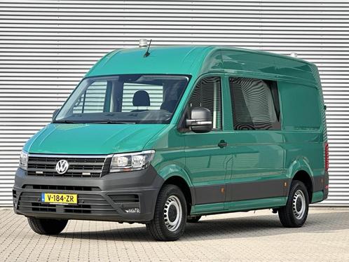 Volkswagen Crafter 35 2.0 TDI L2H2 DC Dubble cabine Highline, Auto's, Bestelauto's, Bedrijf, Te koop, ABS, Achteruitrijcamera