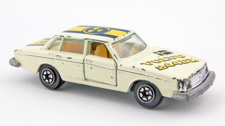 Volvo 244 DL van Yatming, Hobby en Vrije tijd, Modelauto's | Overige schalen, Gebruikt, Auto, Ophalen of Verzenden