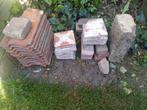 11 dakpannen en 6 bakstenen, Ophalen, Gebruikt, Steen of Klei, 15 m² of meer