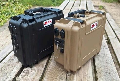 Nieuwe 105ah lithium lifepo4 accu in outdoorbox, Watersport en Boten, Hengelsport | Algemeen, Nieuw, Ophalen