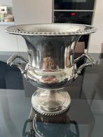 Antiek verzilverd champagnekoeler, Ophalen of Verzenden