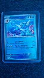 Vaporeon master ball 022/131 Prismatic Evolutions, Hobby en Vrije tijd, Ophalen of Verzenden, Zo goed als nieuw, Losse kaart
