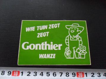 sticker wie tuin zegt zegt GONTHIER wanze beschikbaar voor biedingen