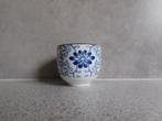 Kom 5,5x6,5 cm. Flower Blauw Riverdale Collection, Keramiek, Ophalen of Verzenden, Zo goed als nieuw, Kom(men)