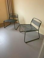 Moderne tuinstoelen – HAY look — set van 2 — €40, Tuin en Terras, Tuinstoelen, Ophalen, Gebruikt, Kunststof