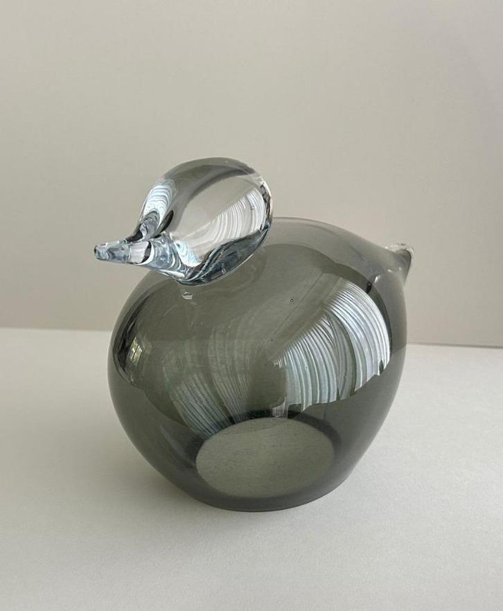 Handgeblazen vogel (Stijl: Iittala), Antiek en Kunst, Antiek | Glas en Kristal, Ophalen of Verzenden