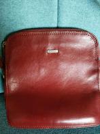 Lederen schoudertasje, Ophalen of Verzenden, Zo goed als nieuw