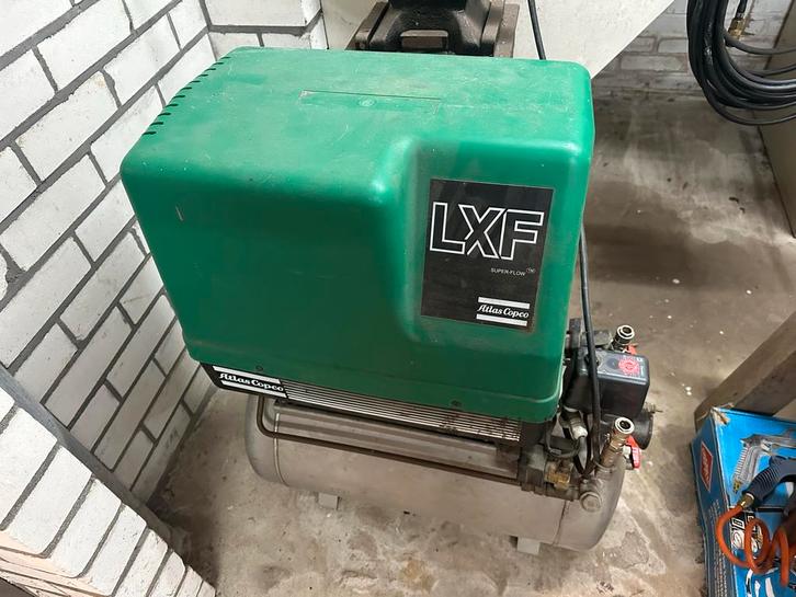 Atlas Copco Compressor - Stil en Betrouwbaar, Doe-het-zelf en Verbouw, Compressors, Gebruikt, Ophalen