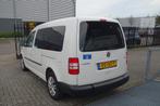 Volkswagen Caddy Maxi 1.6 TDI Rolstoelauto/Climate control/E, Auto's, Stof, Gebruikt, Zwart, 7 stoelen