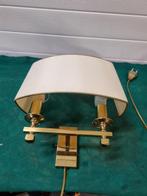 wandlamp goud kleurig vintage, Huis en Inrichting, Lampen | Wandlampen, Ophalen of Verzenden, 'T Olde Gre-j, Info@toldegrej.nl