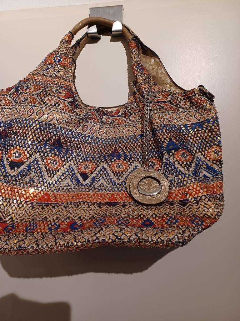 Supergave Blingbling Tas, Ophalen of Verzenden, Zo goed als nieuw, Overige kleuren, Handtas