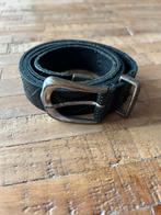 Silvercreek echt lederen riem zgan, Ophalen, Zo goed als nieuw, Zwart