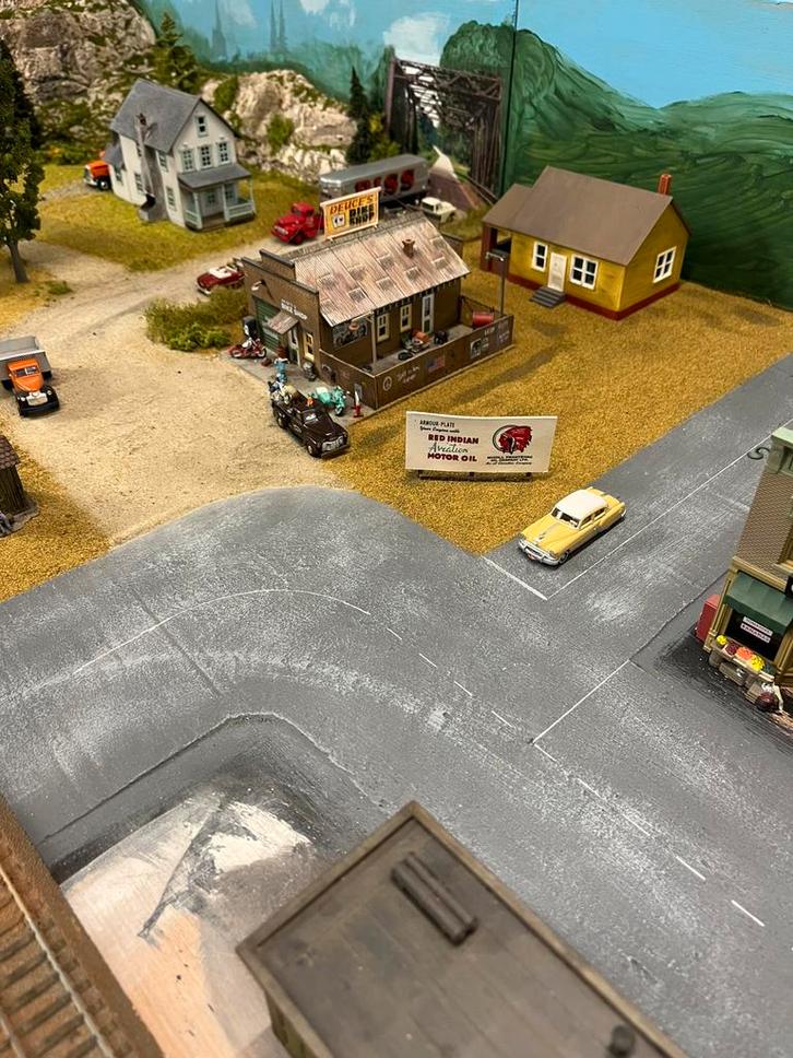 Te koop USA modules, Hobby en Vrije tijd, Modeltreinen | H0, Gebruikt, Brug, Tunnel of Gebouw, Gelijkstroom, Trix, Ophalen